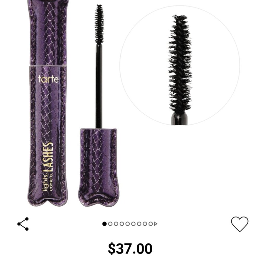 Tarte Lights, Camera Lashes mascara full size